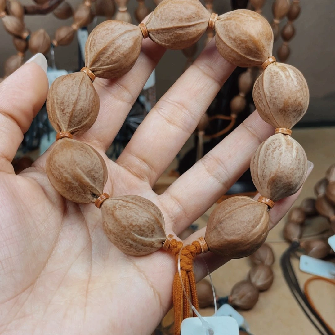 手串橄榄核纳***?梅林铁核2127