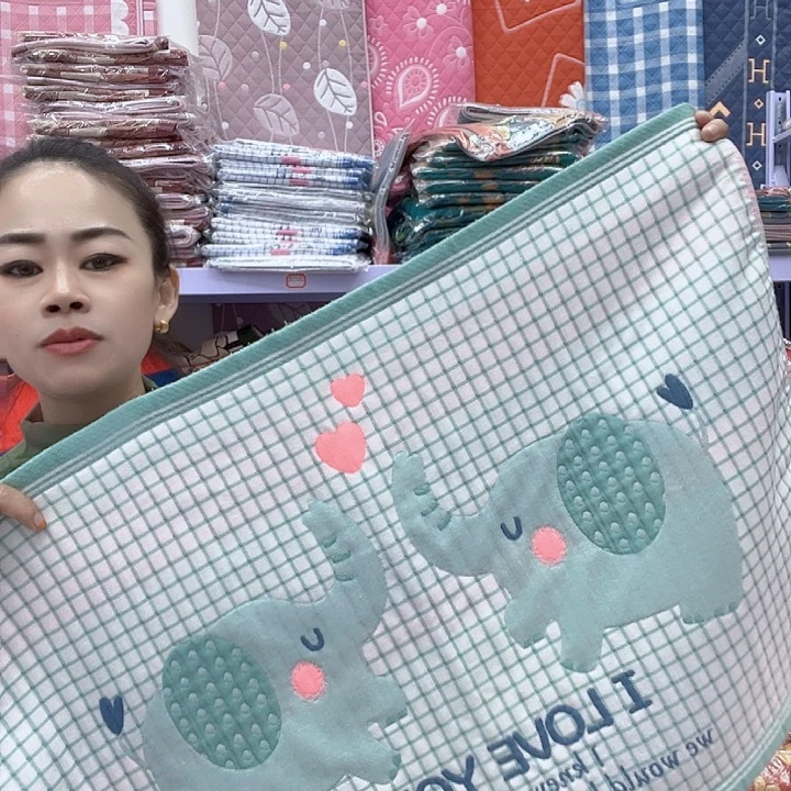 棉绿色小飞象纯棉