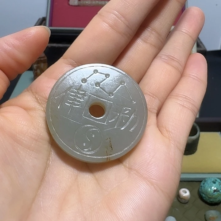 雅***和田玉未镶嵌颈饰