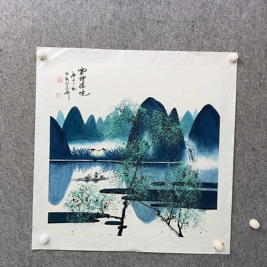 书法作品多次参加