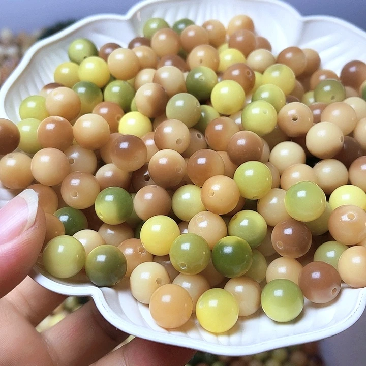 吊坠白玉菩提白玉菩提11精品金桔圆30颗卡灯牌宠20颗