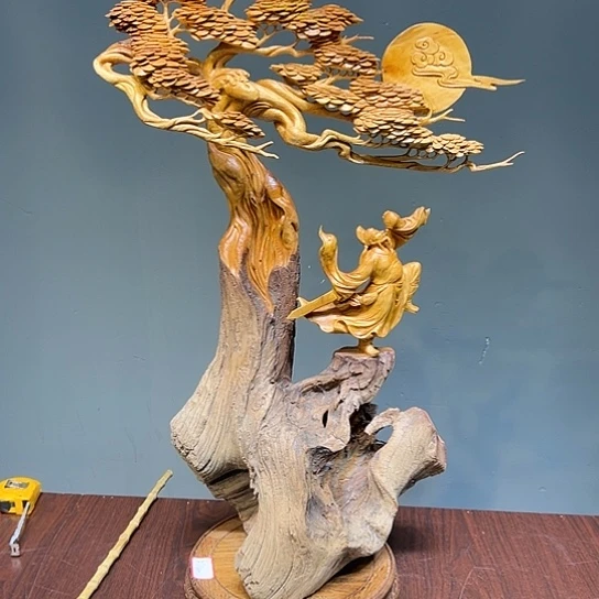 柏木木雕艺术作品欣赏