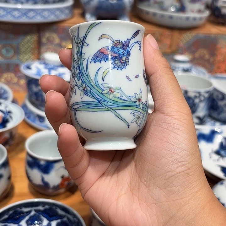 小***b青花斗彩蝶恋花哈哈哈