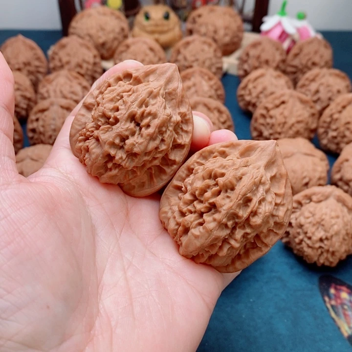 把件文玩核桃官帽40