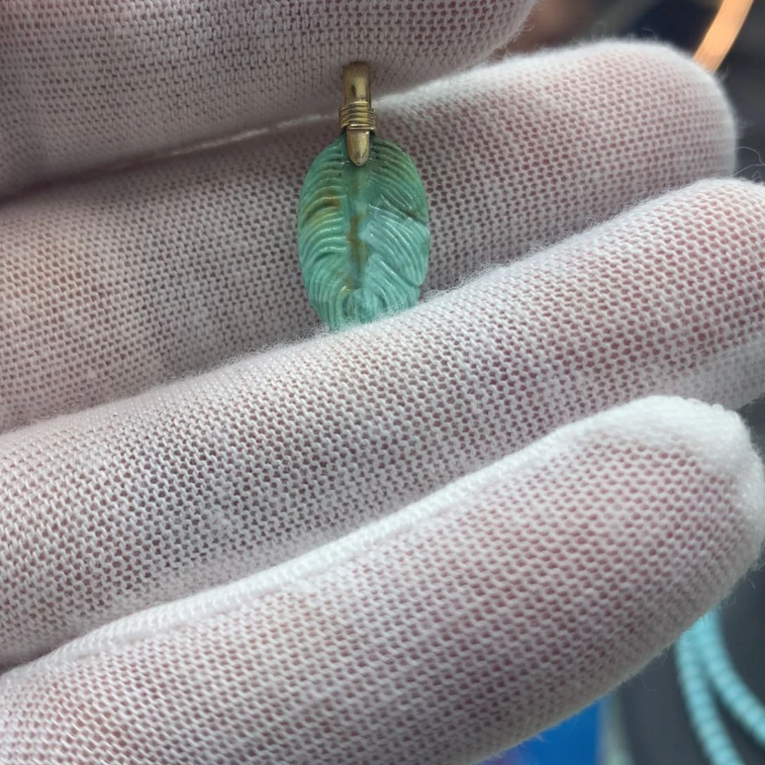 绿松石挂件未镶嵌