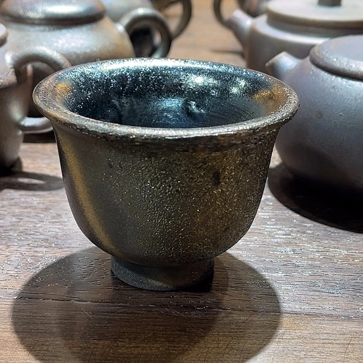 杯紫泥瑕疵杯子不退换