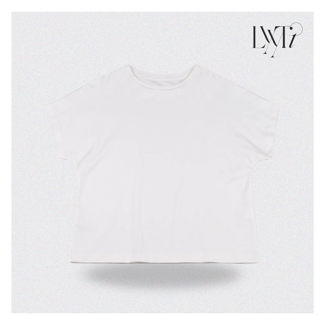 （落肩款）进口supima80支纯棉短袖T恤