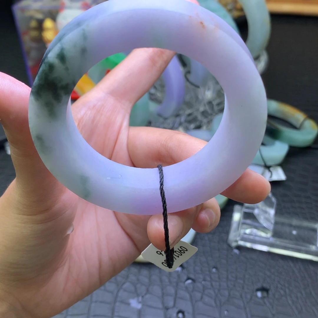 未镶嵌莫奈花园定制翡翠