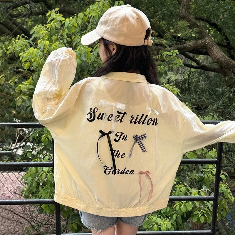 儿童装女童夏季防晒衣薄款外套2025新款中大童女孩夏款洋气防晒服