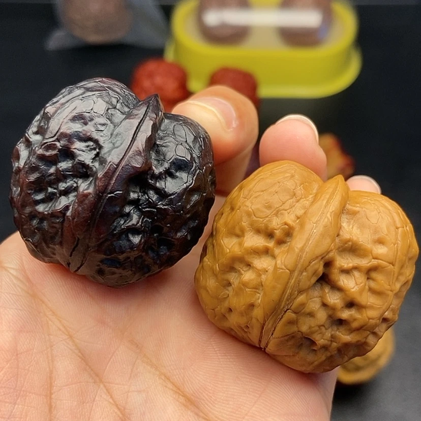 【闪购商品】把件文玩核桃37尺帝王筋元宝