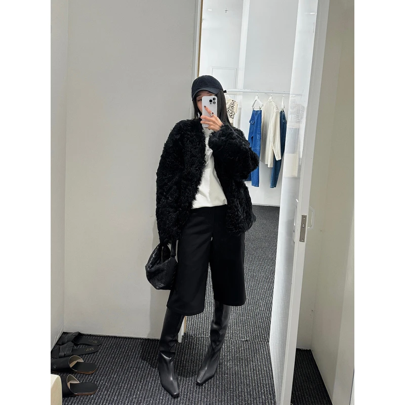 【12/29 20:00上新】经典返场 时髦感西装中裤 搭配长靴七分中裤