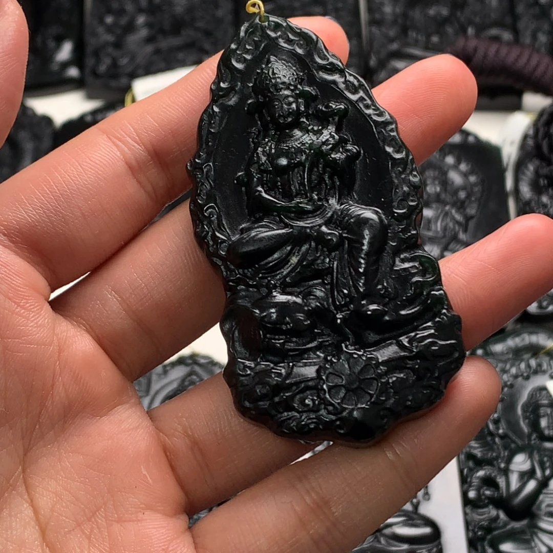 天然a货钢琴黑挂件