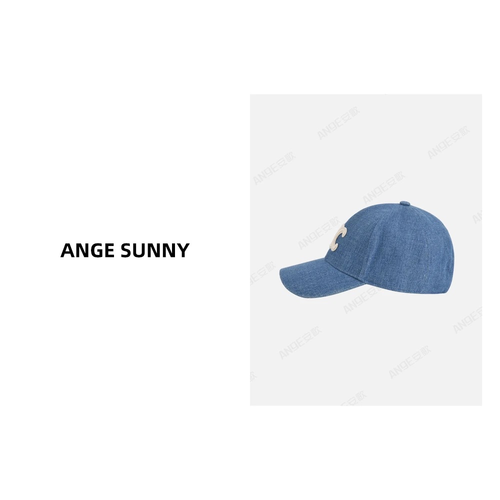 ANGE SUNNY【鞠婧祎同款 凯旋门牛仔帽】休闲百搭减龄显脸小鸭舌帽