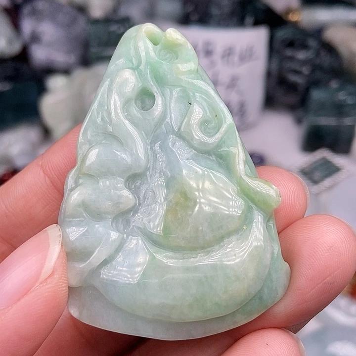 颈饰未镶嵌翡翠翡翠