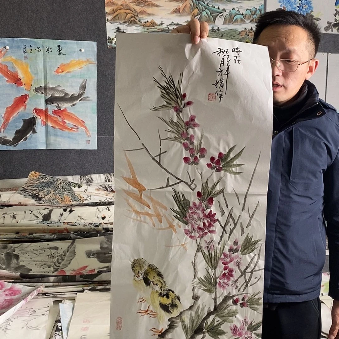 国画手写手绘国画作品55