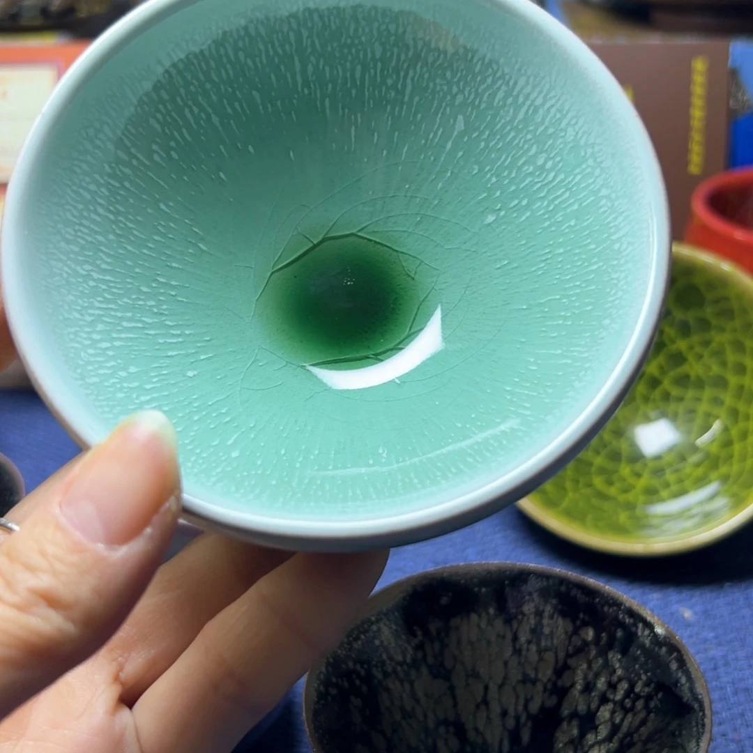 建盏 建阳特产 喝茶盏杯