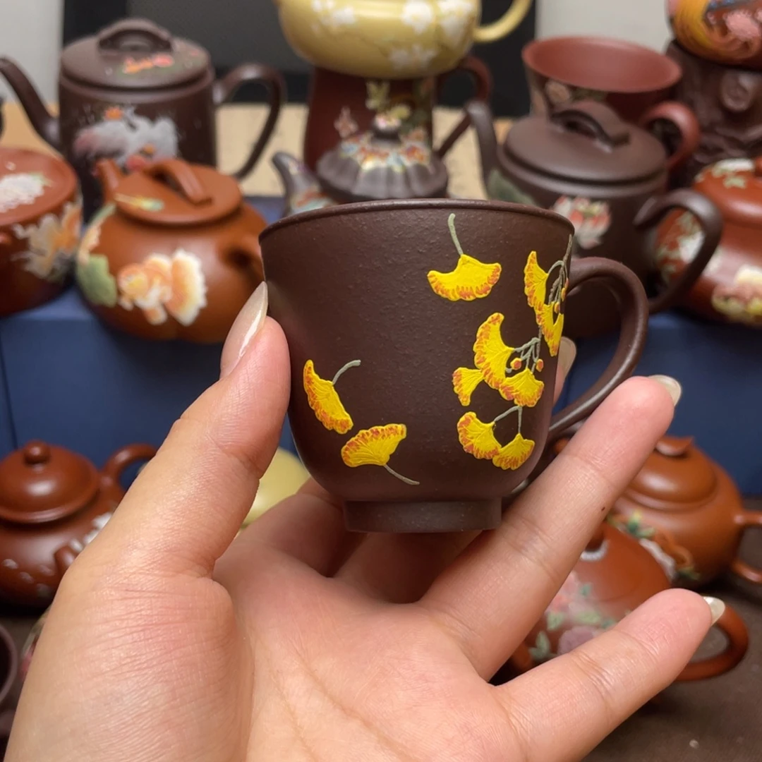 茶杯紫砂紫砂主人杯70cc