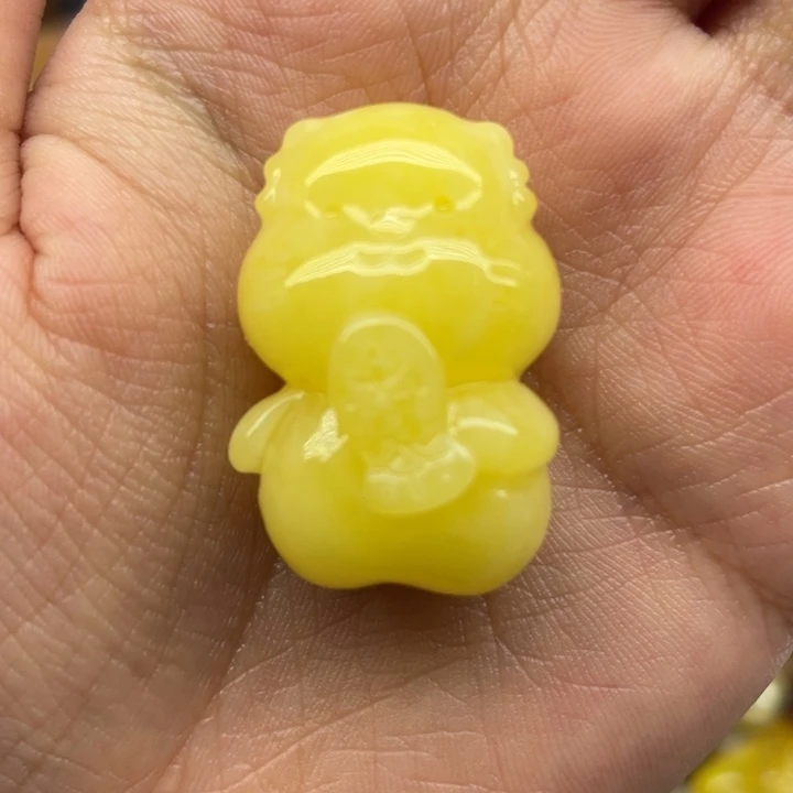 裸石琥珀未镶嵌天然琥珀蜜蜡