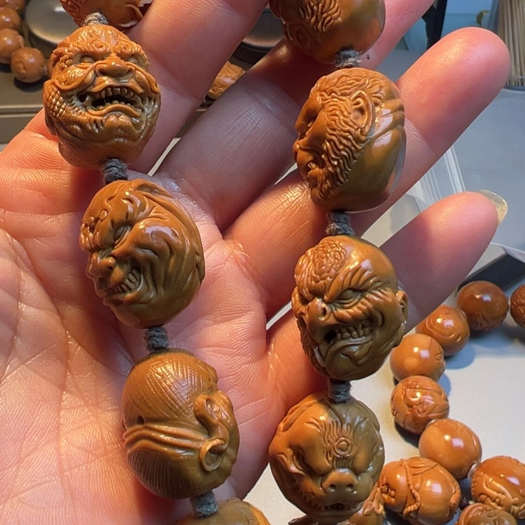 橄榄核手串/手链生肖恶僧