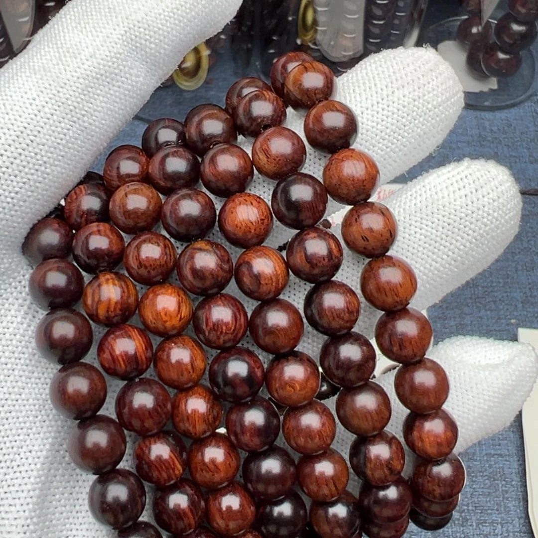 木海南红降花梨公黑金满纹超级体验款