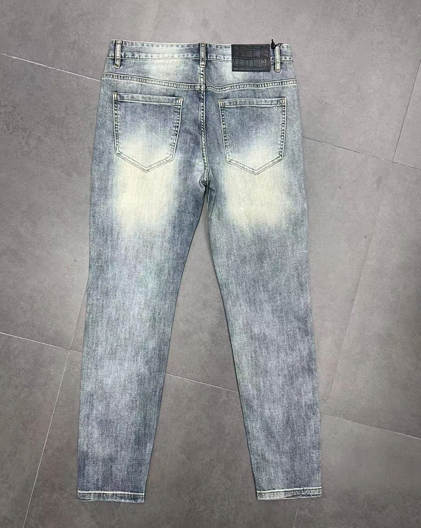 【商都】25春夏欧货合体版中腰小脚弹力牛仔裤759