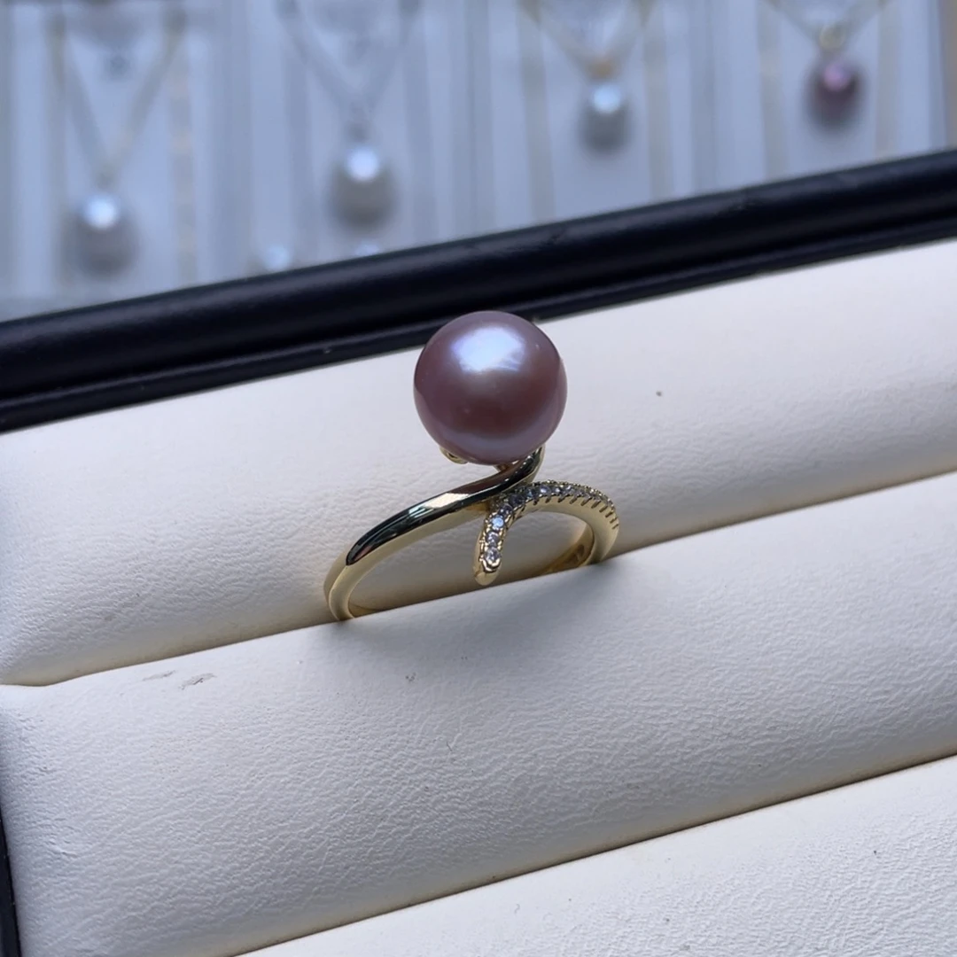 未镶嵌戒指淡水珍珠