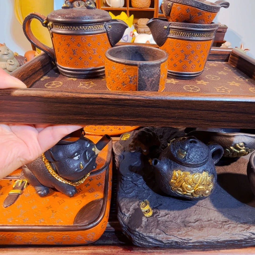 木***✺紫砂茶壶纯手工制作工程技术