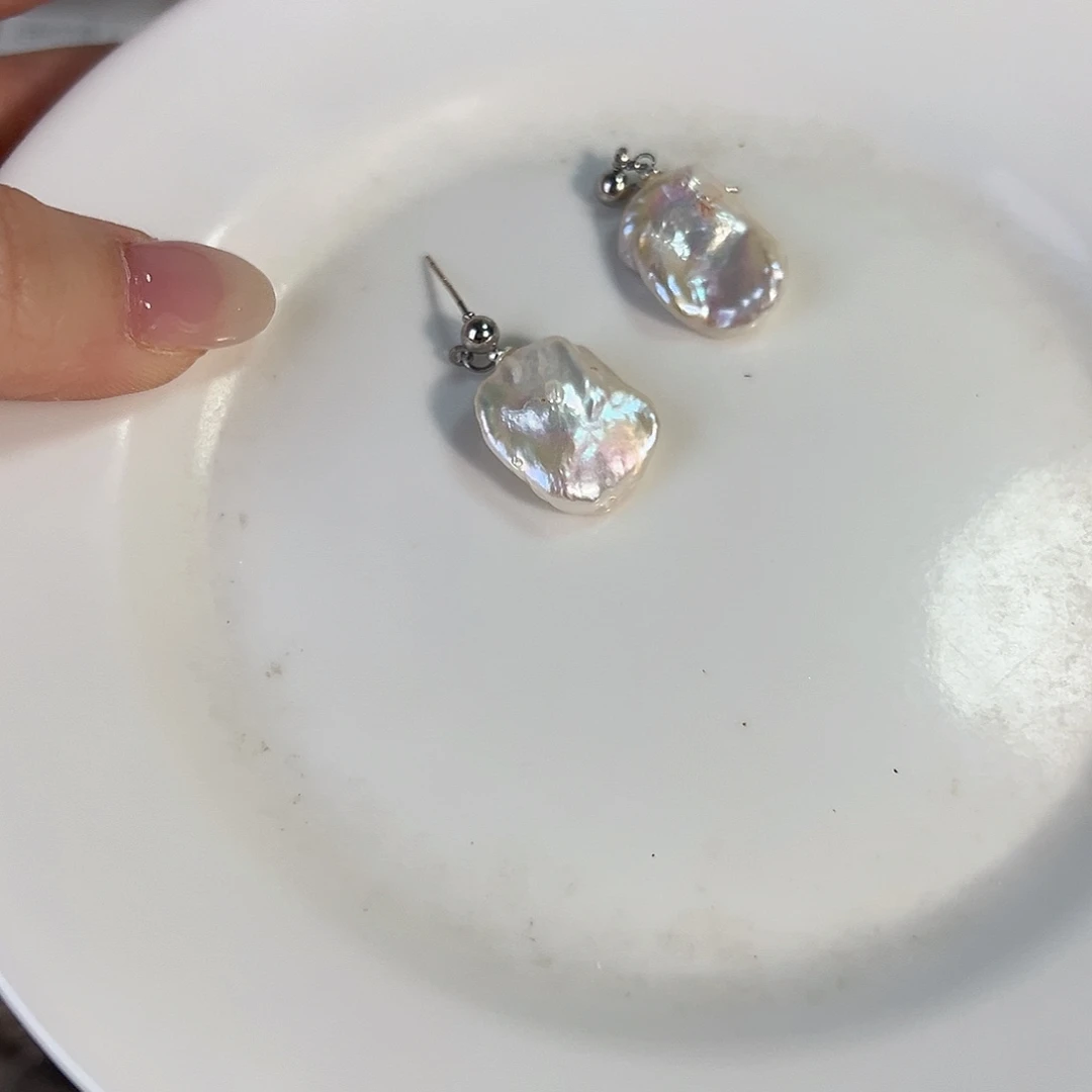 银S925镶嵌天然淡水珍珠手链淡水珍珠