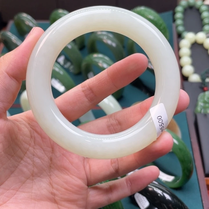 未镶嵌手镯和田玉5758