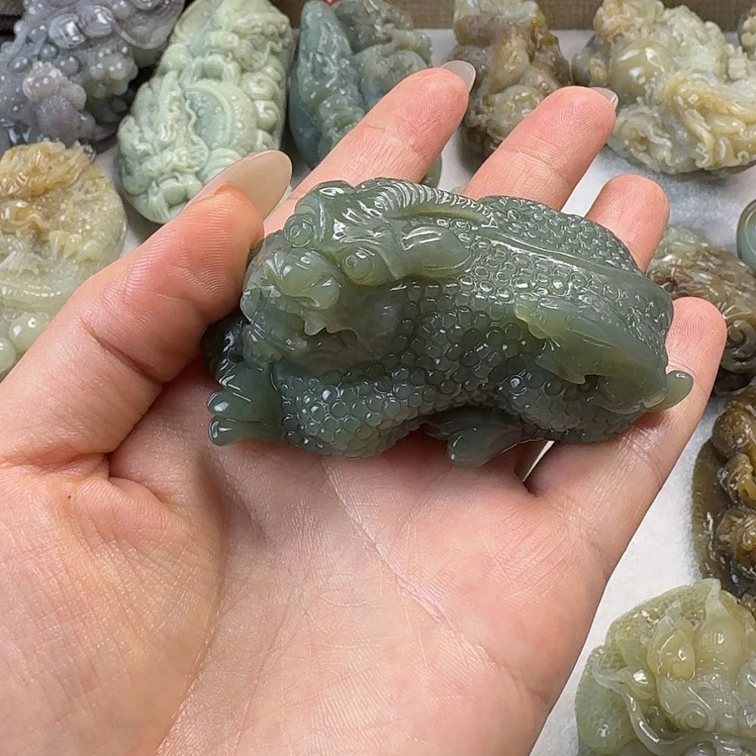 未镶嵌和田玉挂件涛