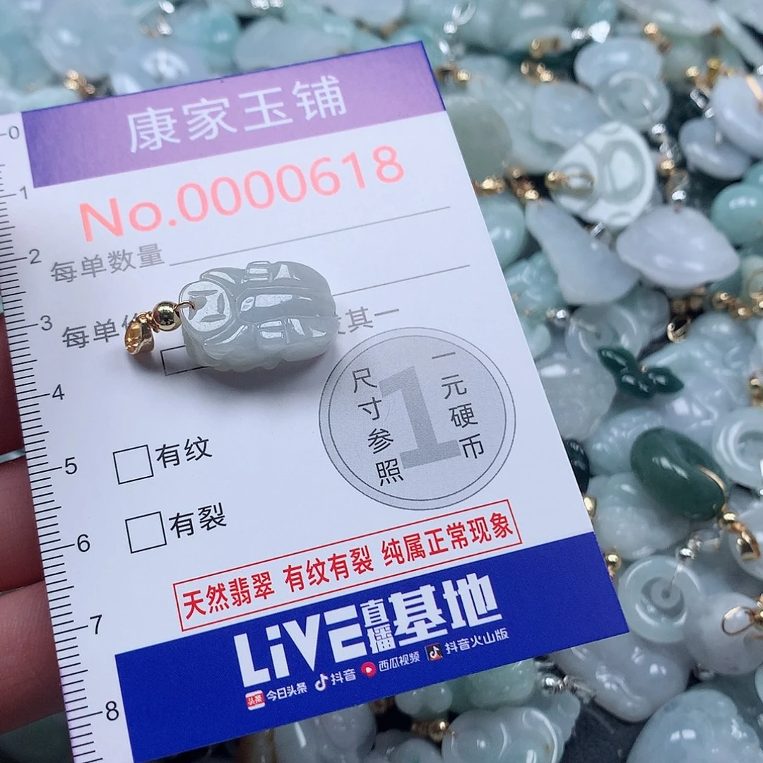 颈饰未镶嵌翡翠f