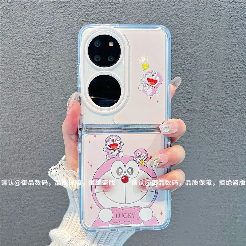 （华为系列）折叠镜面适用华为p50pocket/华为PocketS手机壳防摔潮