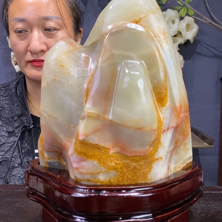 石材精品古青石摆件