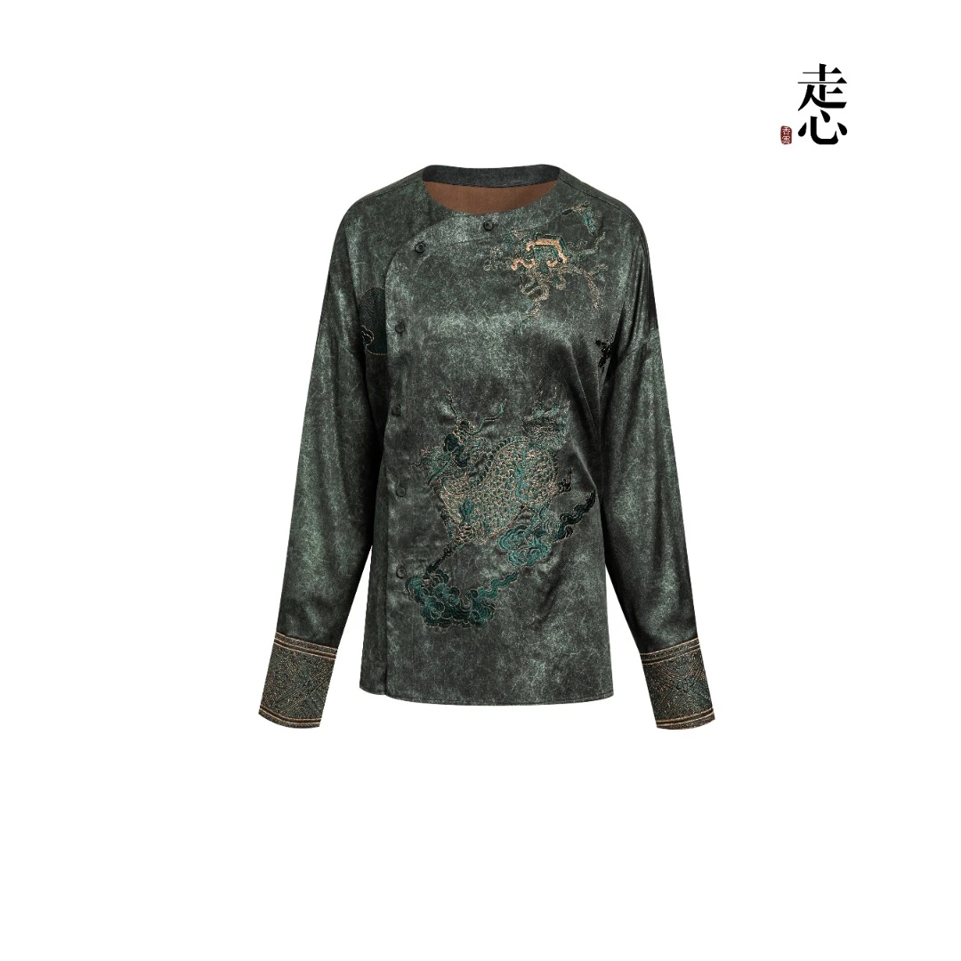 【走心非遗】瑞兽系列 袖套头衫25ZW32F