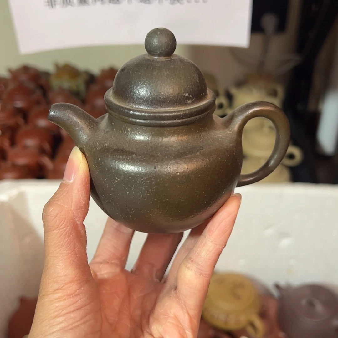 紫砂茶壶宜兴紫砂壶柴烧