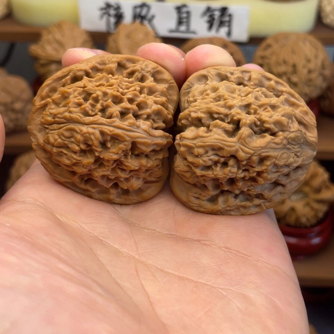 文玩核桃吊坠南疆41全品无修