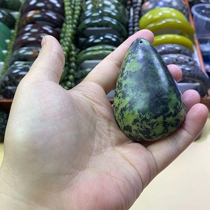 未镶嵌蛇纹石玉手把