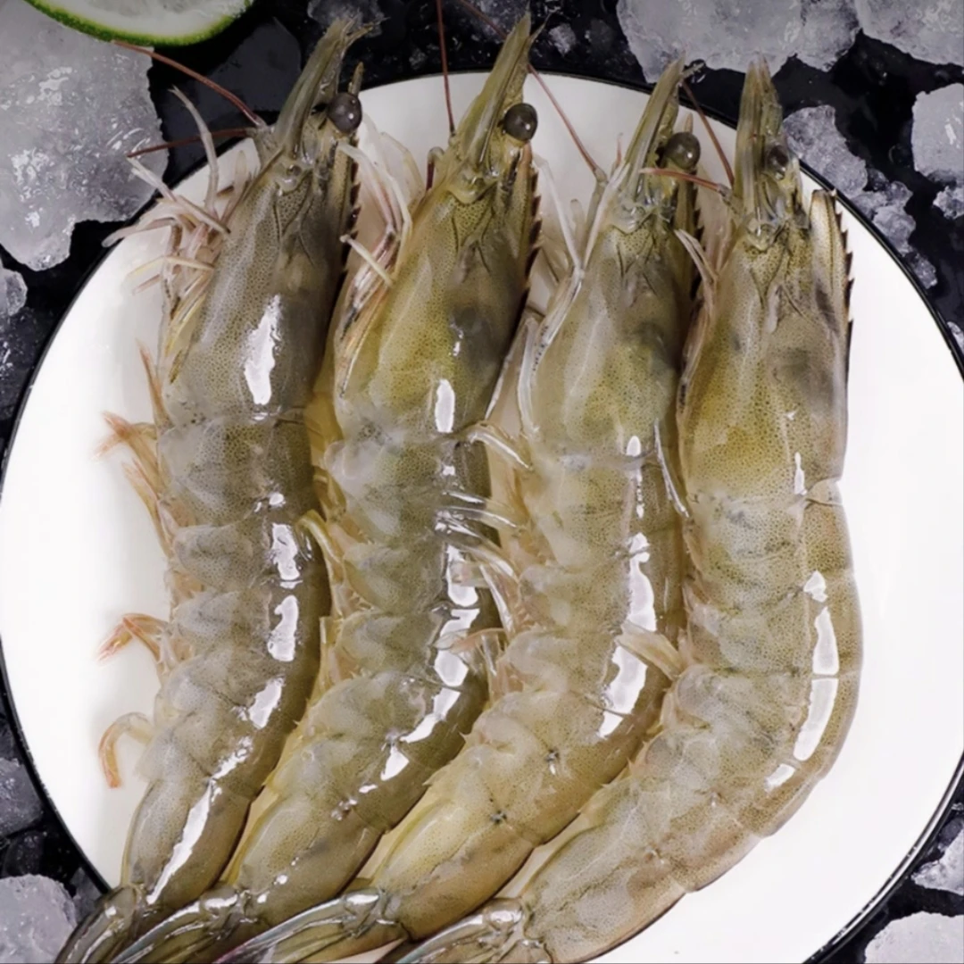 （3斤）厄瓜多尔30～40盐冻白虾
