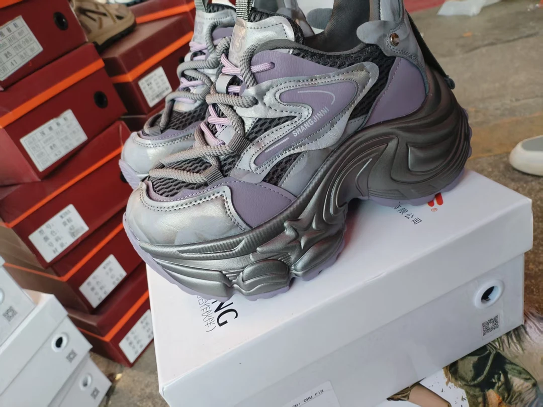 无品牌老爹鞋10增高女士厚底春季四季通用时尚休闲鞋女鞋