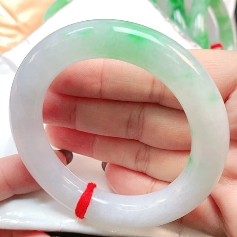 未镶嵌手镯翡翠圆条2771