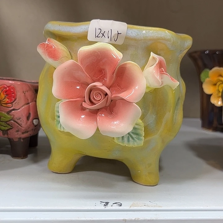 紫砂花盆粗陶花盆