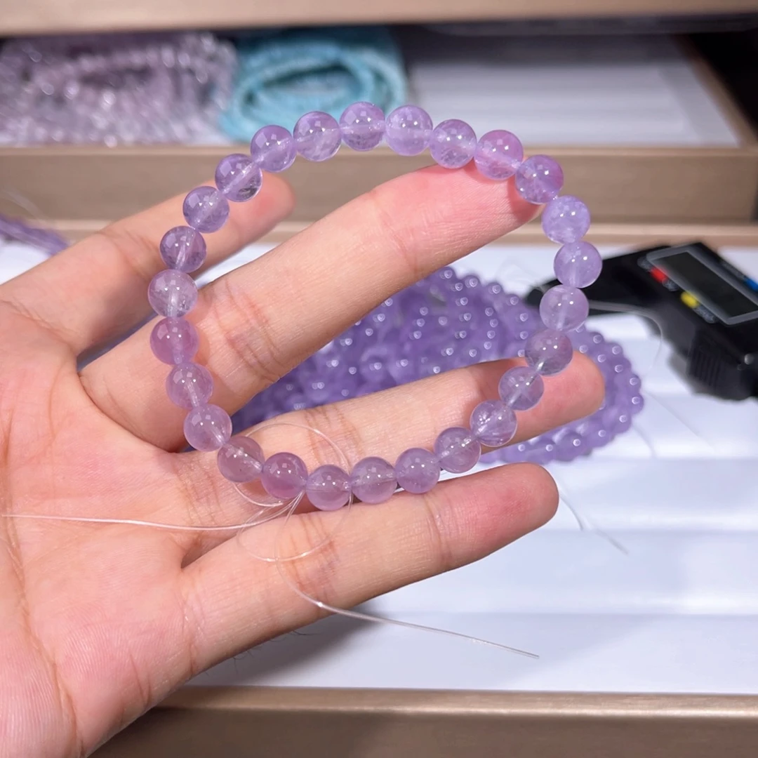水晶手链未镶嵌紫水晶016