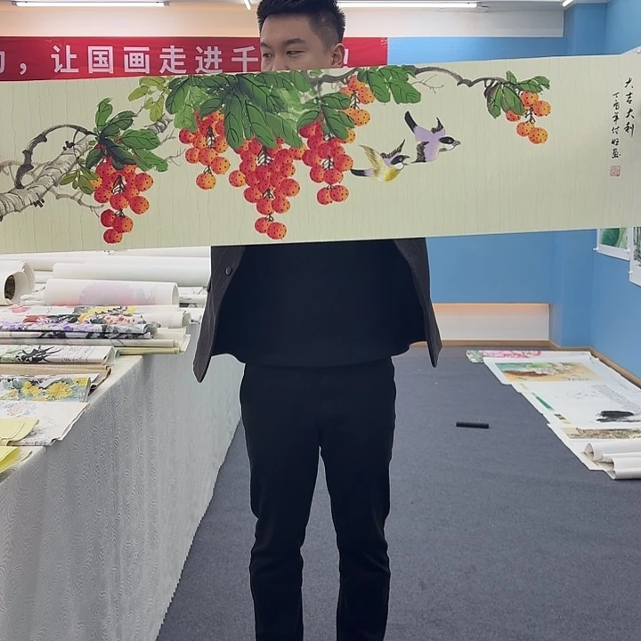 国画手绘国画作品