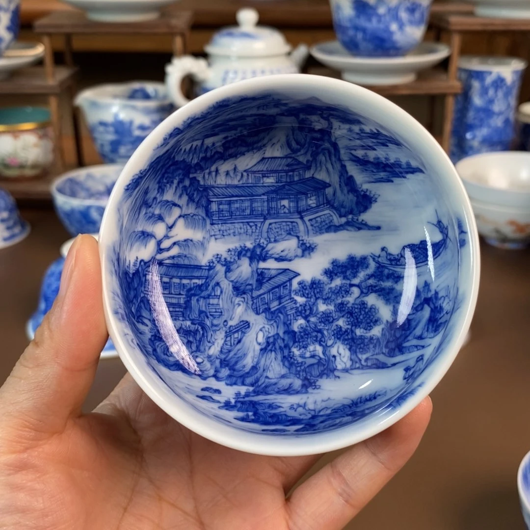 杯景德镇陶瓷手工手绘