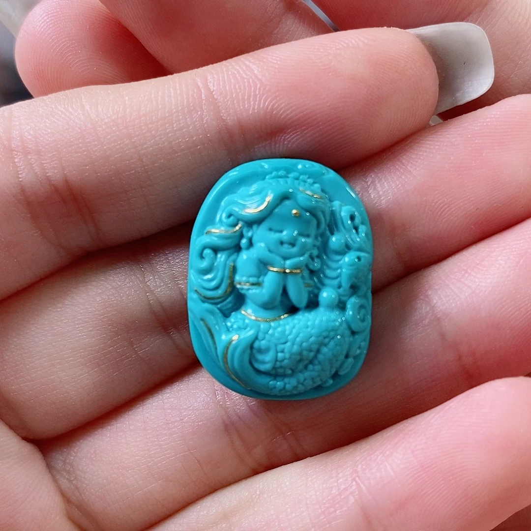 绿松石未镶嵌珠宝奇石