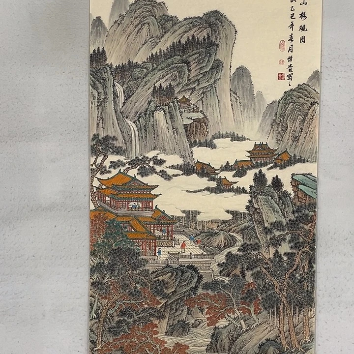 国画国画作品集的故事