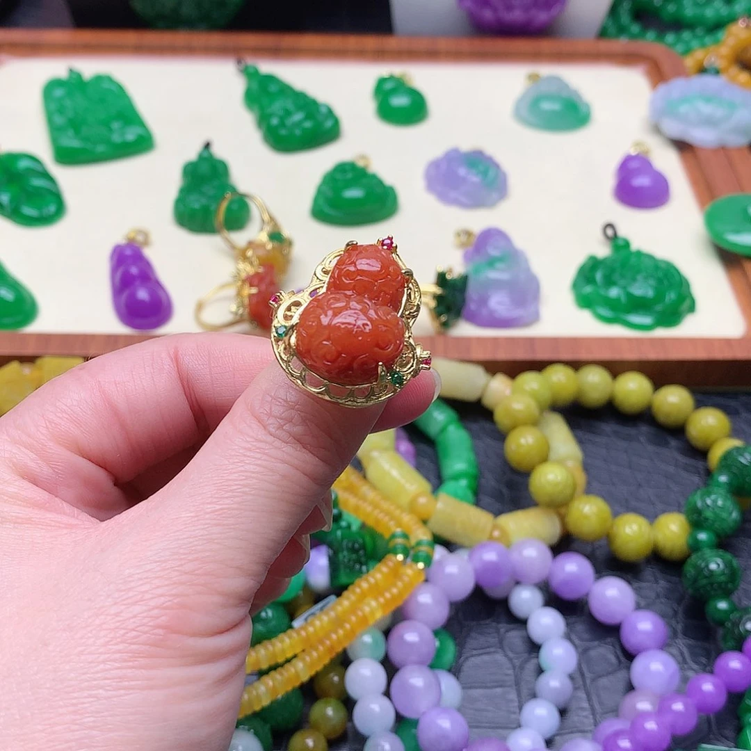 非金属无高货戒指