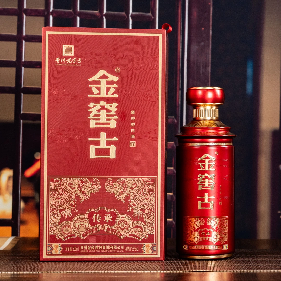 金窖古龙系列传承大曲坤沙酱香型白酒500ml装53%Vol