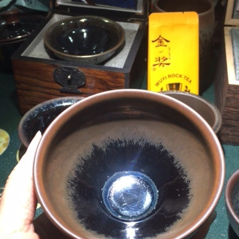 【闪购商品】茶盏建盏主人杯图片款