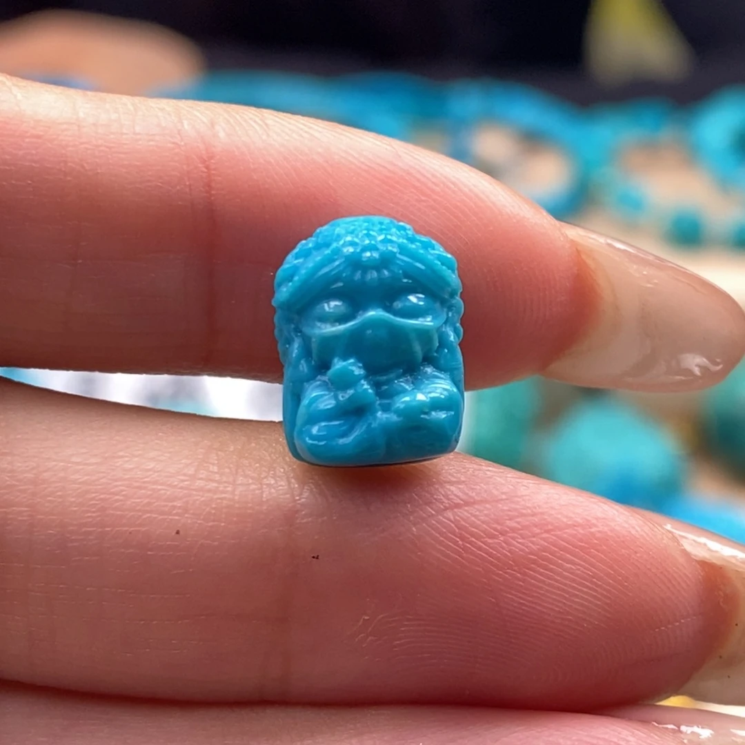 未镶嵌绿松石挂件